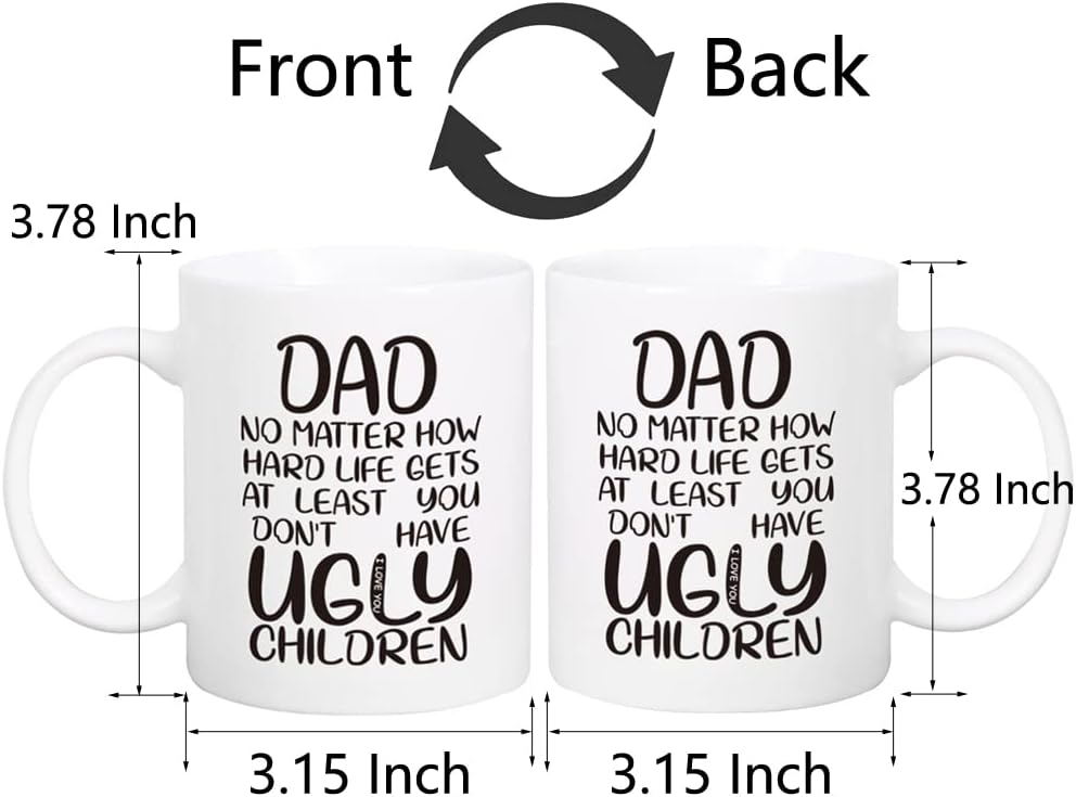 Gifts for Dad from Daughter Son - Father's Day Mug