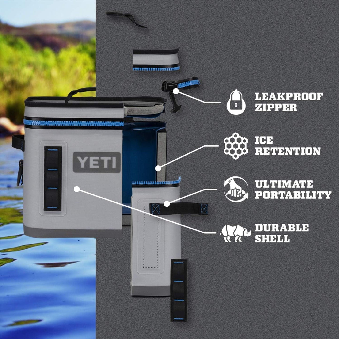 YETI Hopper Flip 8 Portable Soft Cooler