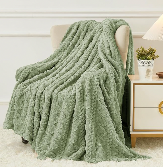 Aganear Fleece Throw Blanket - Cozy Soft Lightweight Fuzzy Throw Blanket