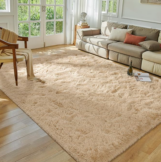 Softlife Rug for Bedroom 4x5.3 Feet Area Rug